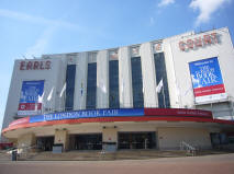 Entrance to the London Book fair.